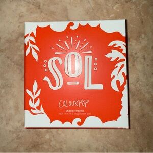 ColourPop “SOL” eyeshadow Palette